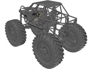Rock Buggy (2011) 3D Model preview