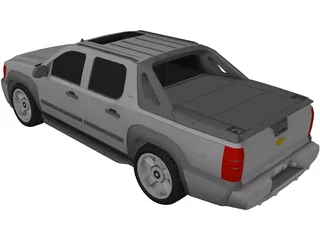 Chevrolet Avalanche 3D Model preview