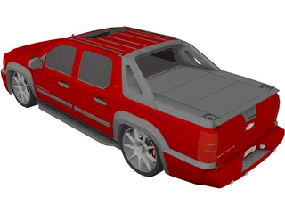 Chevrolet Avalanche (2009) 3D Model preview