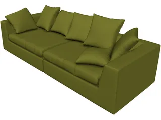 Sofa 3D Model preview