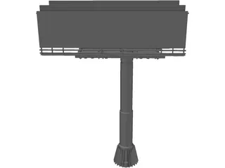 Led Screen Led Air 3D Model preview