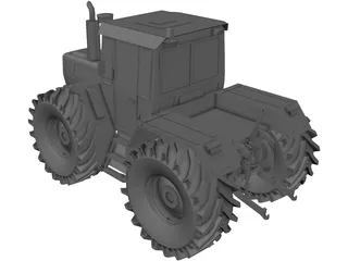 MB Trac 1800 Intercooler 3D Model preview