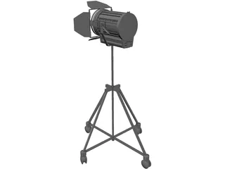 Arri Light 3D Model preview