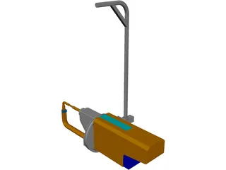 Weld Gun 3D Model preview
