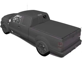 Saleen S331 Supercab (2008) 3D Model preview
