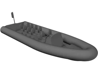 RIB 10M 3D Model preview