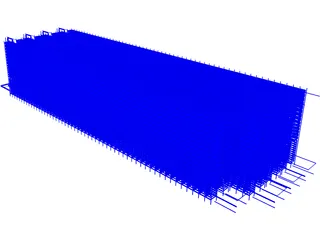 Automated Storage and Retreval System 3D Model preview