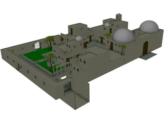 Persian City 3D Model preview