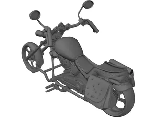 Harley-Davidson 3D Model preview