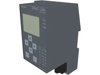 Siemens DP/AS-Interface Link 3D Model preview