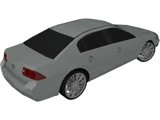 Buick Lucerne 3D Model preview