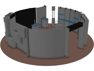 Stand 3D Model preview