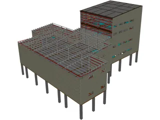 Bargir Factory 3D Model preview