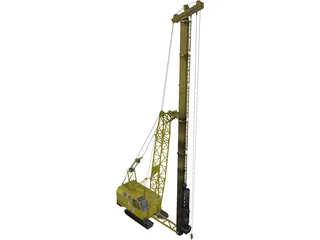TAKRAF RDK 250.1 Crane 3D Model preview