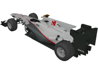 Sauber C29 F1 (2010) 3D Model preview