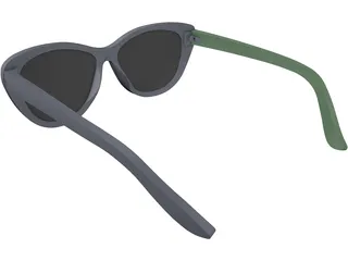 Glasses 3D Model preview