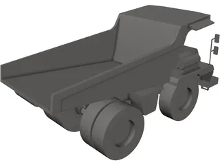 Caterpillar 773F 3D Model preview