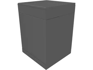 Washer 3D Model preview
