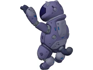 FARO Robot 3D Model preview