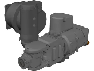 Epson PS3-AS0 6 Axis Robot 3D Model preview