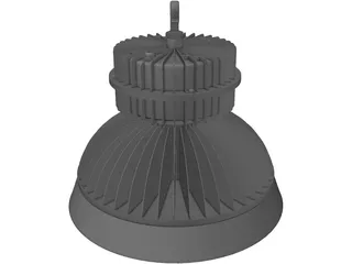 High Bay LED Light 3D Model preview