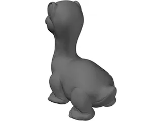 Dino 3D Model preview