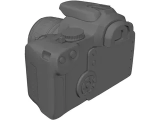 Canon EOS 400D 3D Model preview