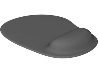 Mouse Pad 3D Model preview