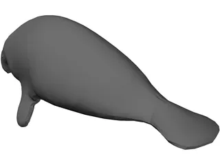 Manatee 3D Model preview
