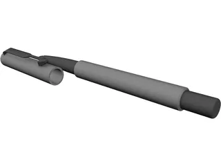 Parker Pen 3D Model preview