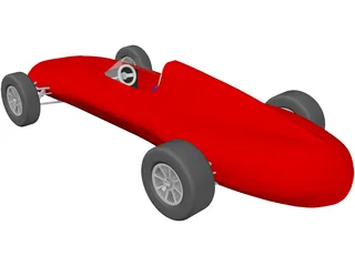 Cigar Car 3D Model preview
