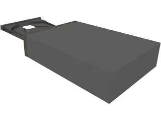 CD-ROM 3D Model preview