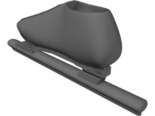 Olympic Colapse Skate 3D Model preview