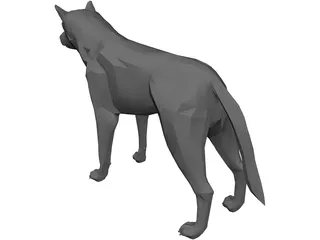 Coyote 3D Model preview