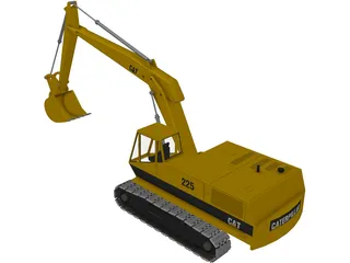Caterpillar 3D Model preview