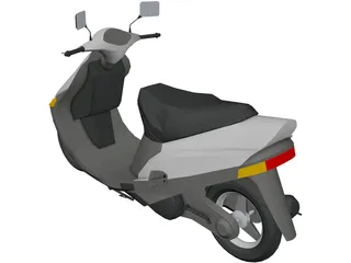 Scooter 3D Model preview