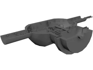 Diaphragm and Pump 3D Model preview