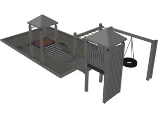 Jungle-Gym 3D Model preview