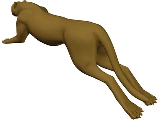 Cheeta 3D Model preview