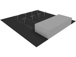 K-Mart Department Store 3D Model preview