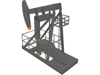 Oil Pump 3D Model preview