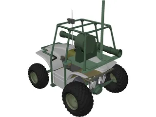 Firefly Robot 3D Model preview