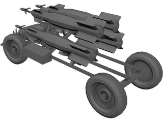Bomblauncher 3D Model preview