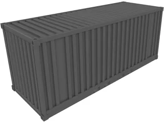 Container 3D Model preview
