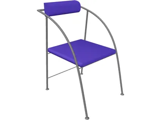 Chair Silla Tao 3D Model preview