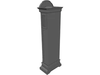 Clock 3D Model preview