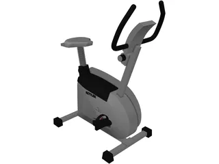 Kettler Exercise Bike 3D Model preview