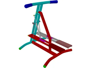 Stepper 3D Model preview