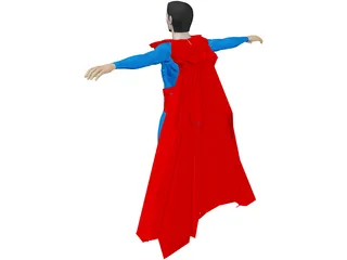 Superman 3D Model preview