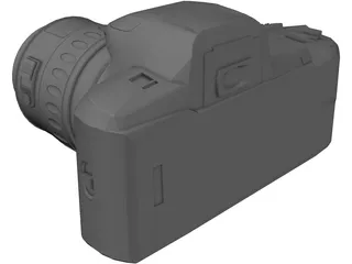 Pentax Photocamera (35mm) 3D Model preview